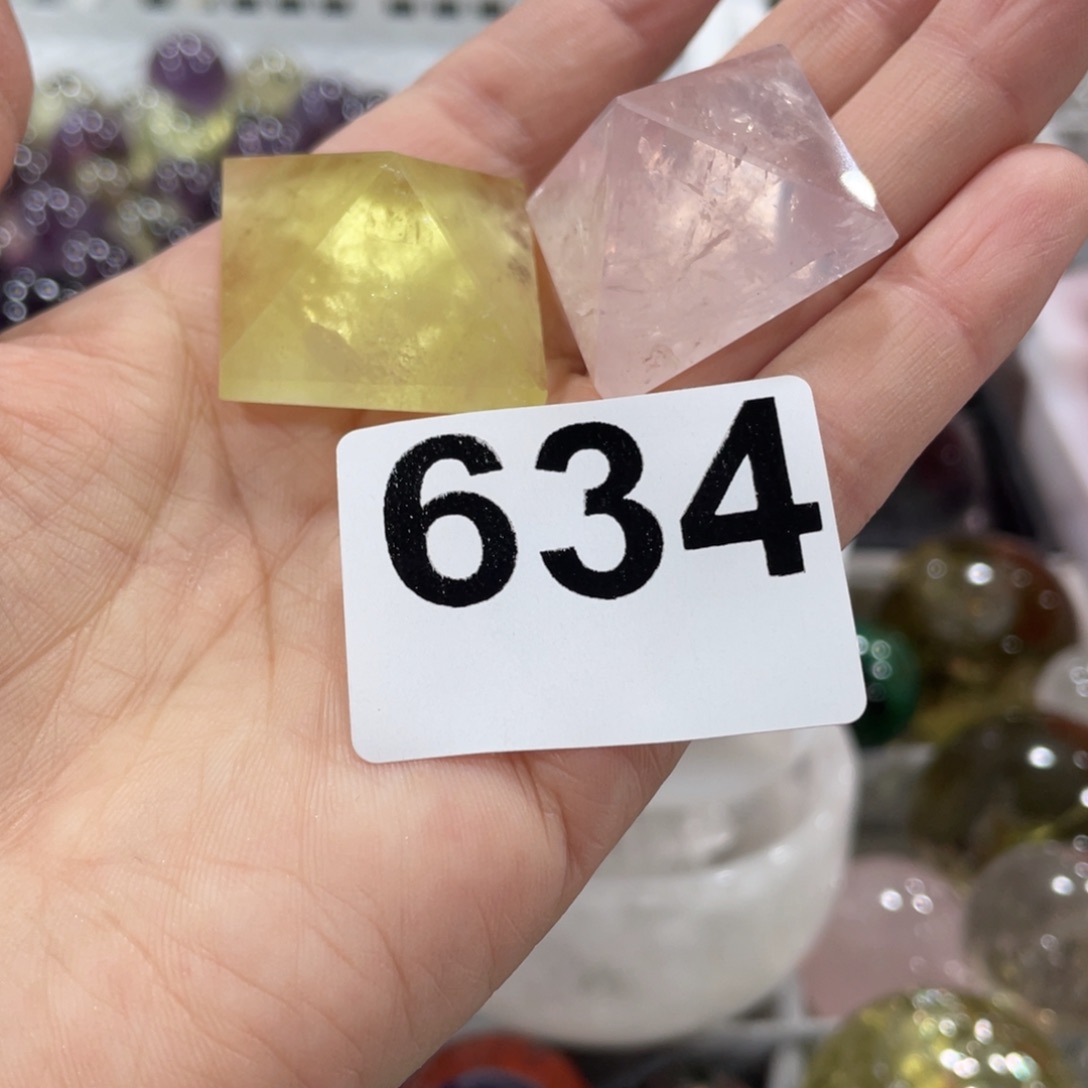 福****水晶珠宝半成品未镶嵌2个