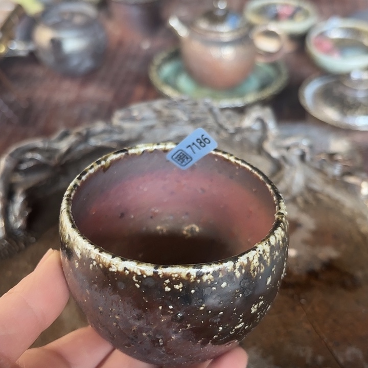 自产自销源头柴烧瑕7186