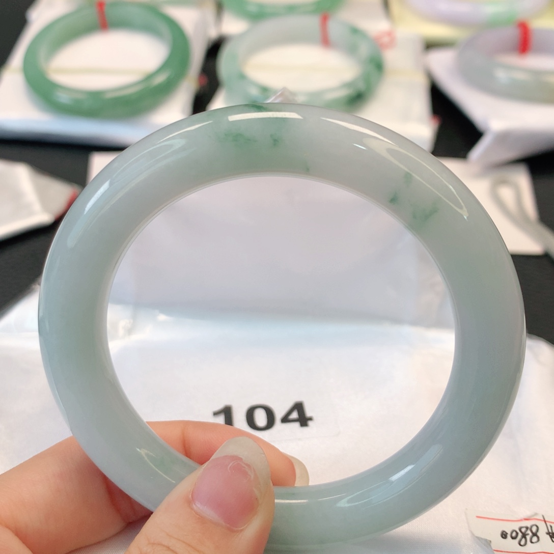 翡翠手镯未镶嵌翡翠手镯57