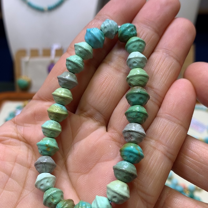 绿松石未镶嵌单圈