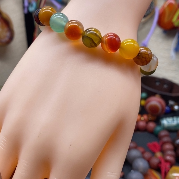 玛瑙/玉髓手链未镶嵌