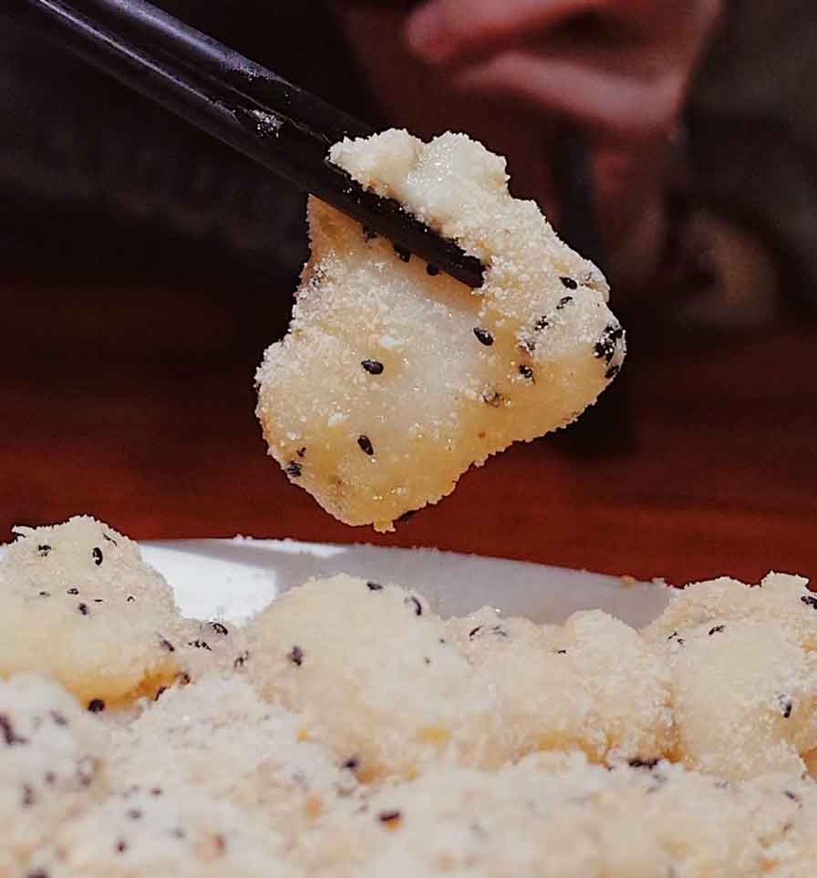 潮汕特色小吃落汤钱好吃不腻软软糯糯满满都是小时候的味道