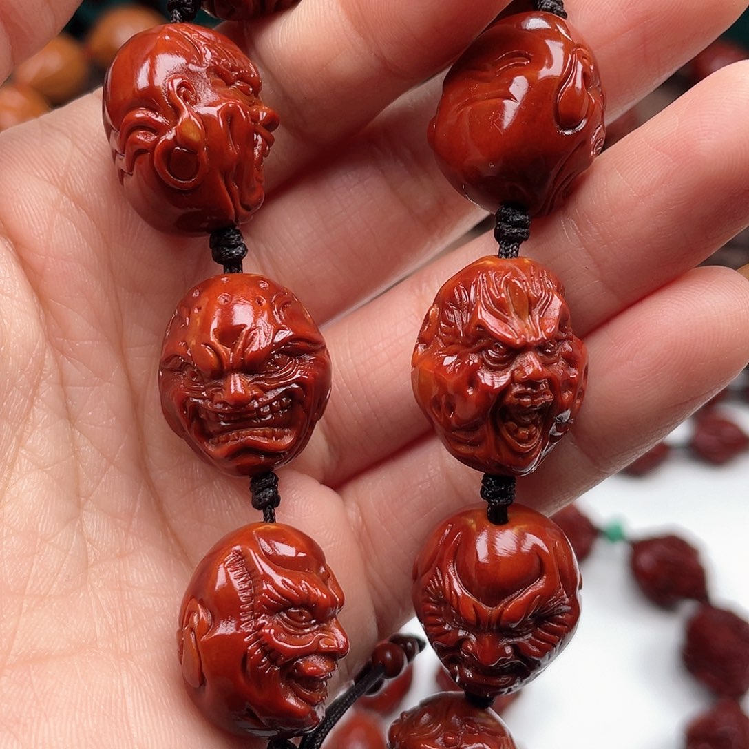 橄榄核手串恶僧手串