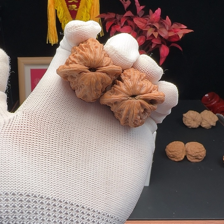 文玩核桃吊坠白蛇骨