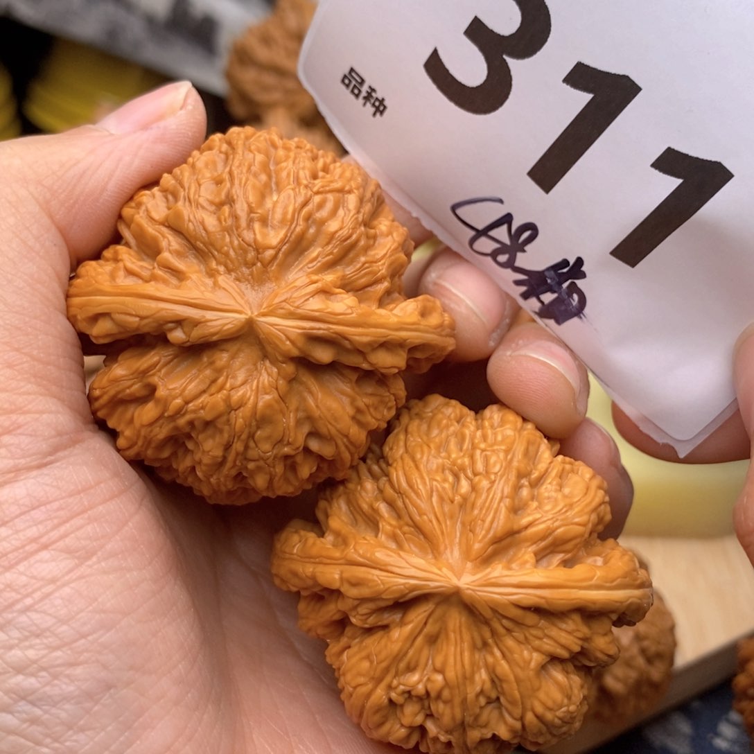 文玩核桃把件311号52粗筋