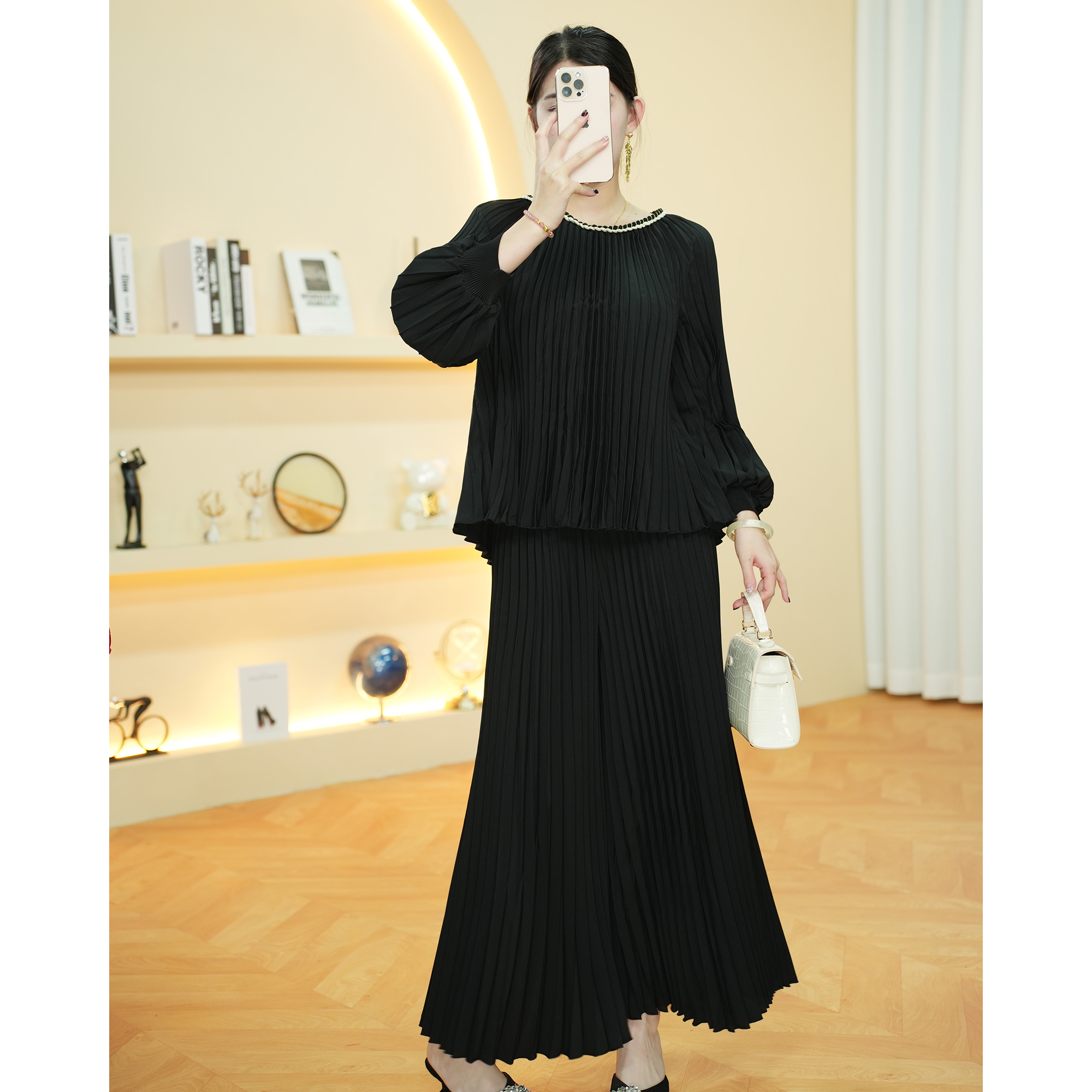 【欧洲站】XX066套装2024新款妈妈春装