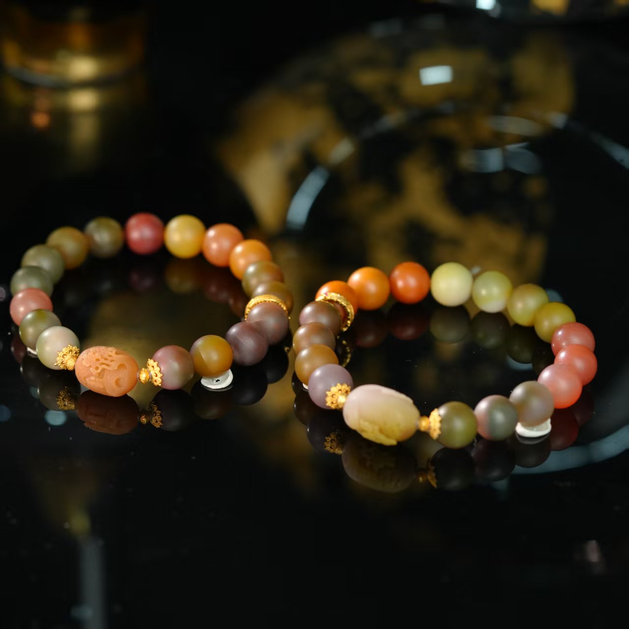 【初见珠宝】盐源玛瑙手串20-1CH335X122【多样性发一件】