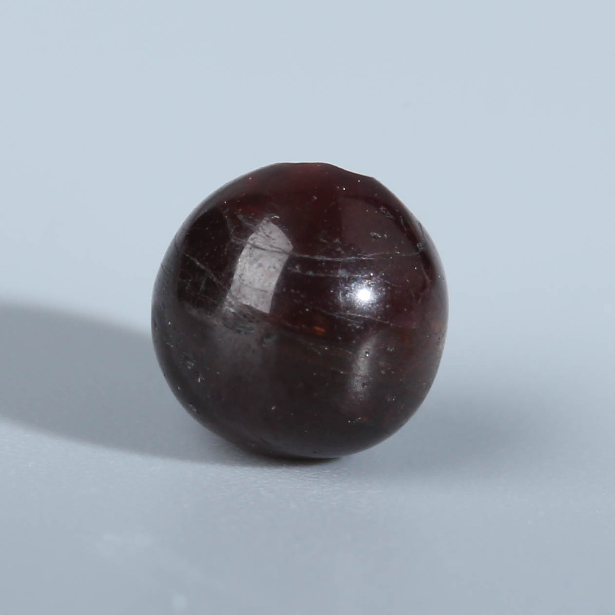 XY71-26 也门深糖色玛瑙糖球圆珠5.9*5.9mm