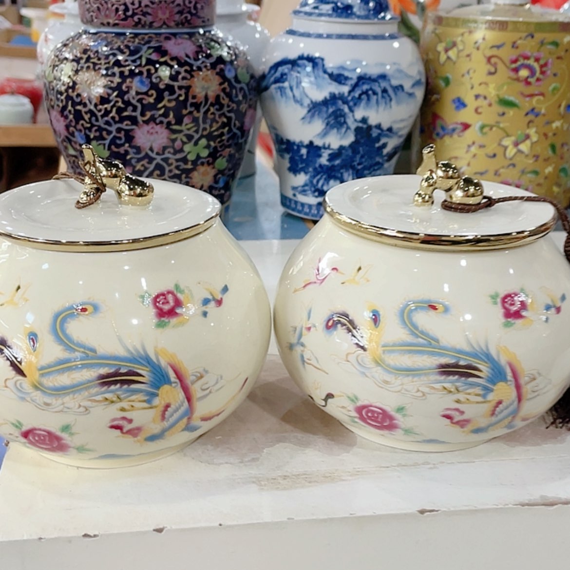 【闪购商品】罐陶瓷茶叶罐密封罐