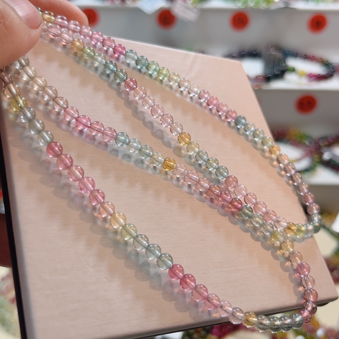 未镶嵌手链碧玺碧玺