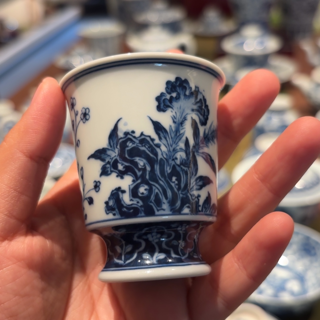 行***水瓷1080 微微瑕 补差……杯