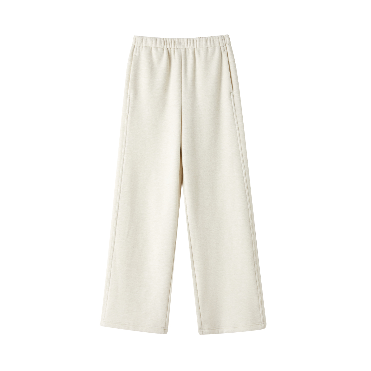 12030【大叔专享】朗文斯汀时尚纯色松紧腰休闲裤DZMK4511C12030