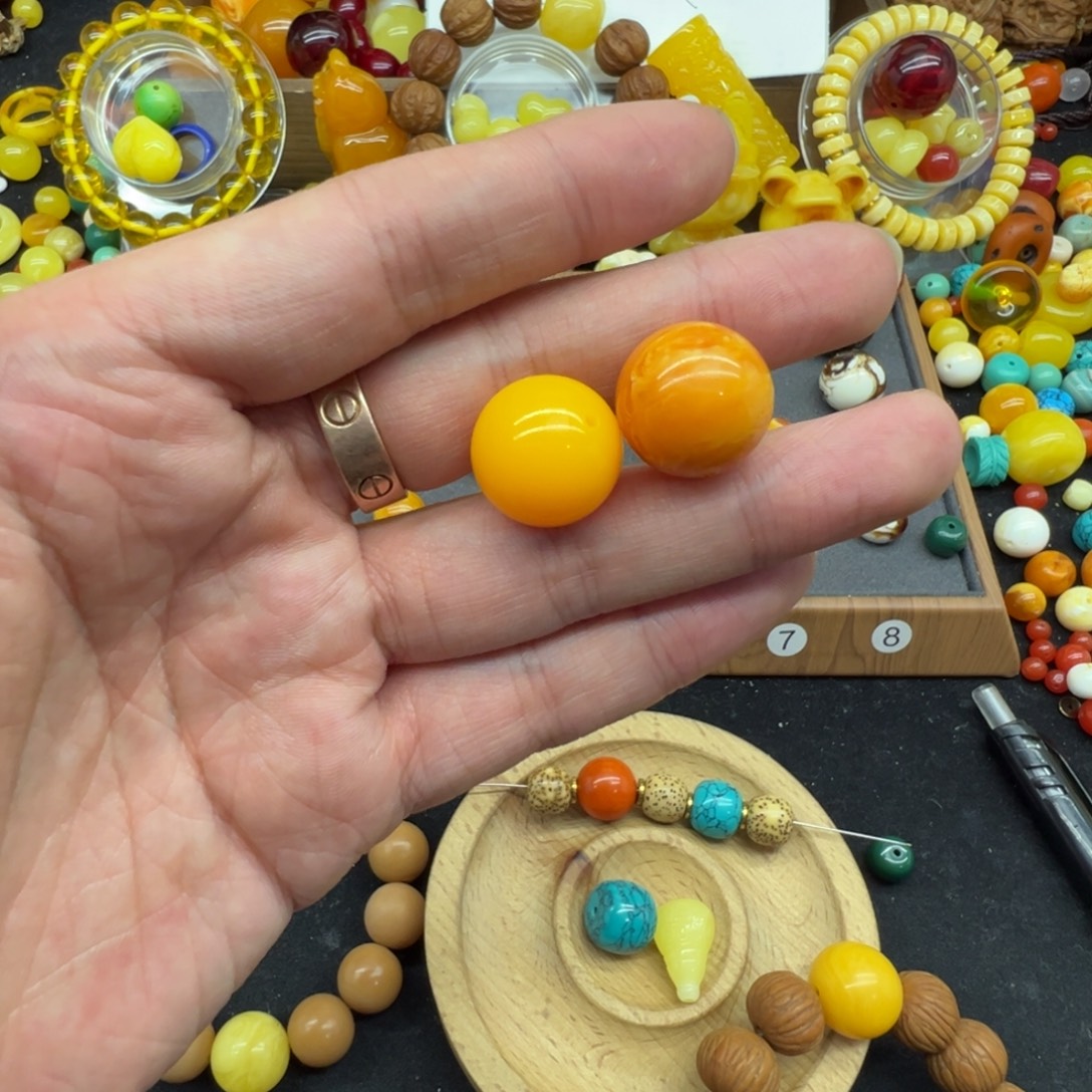 L***李琥珀未镶嵌颈饰18mm