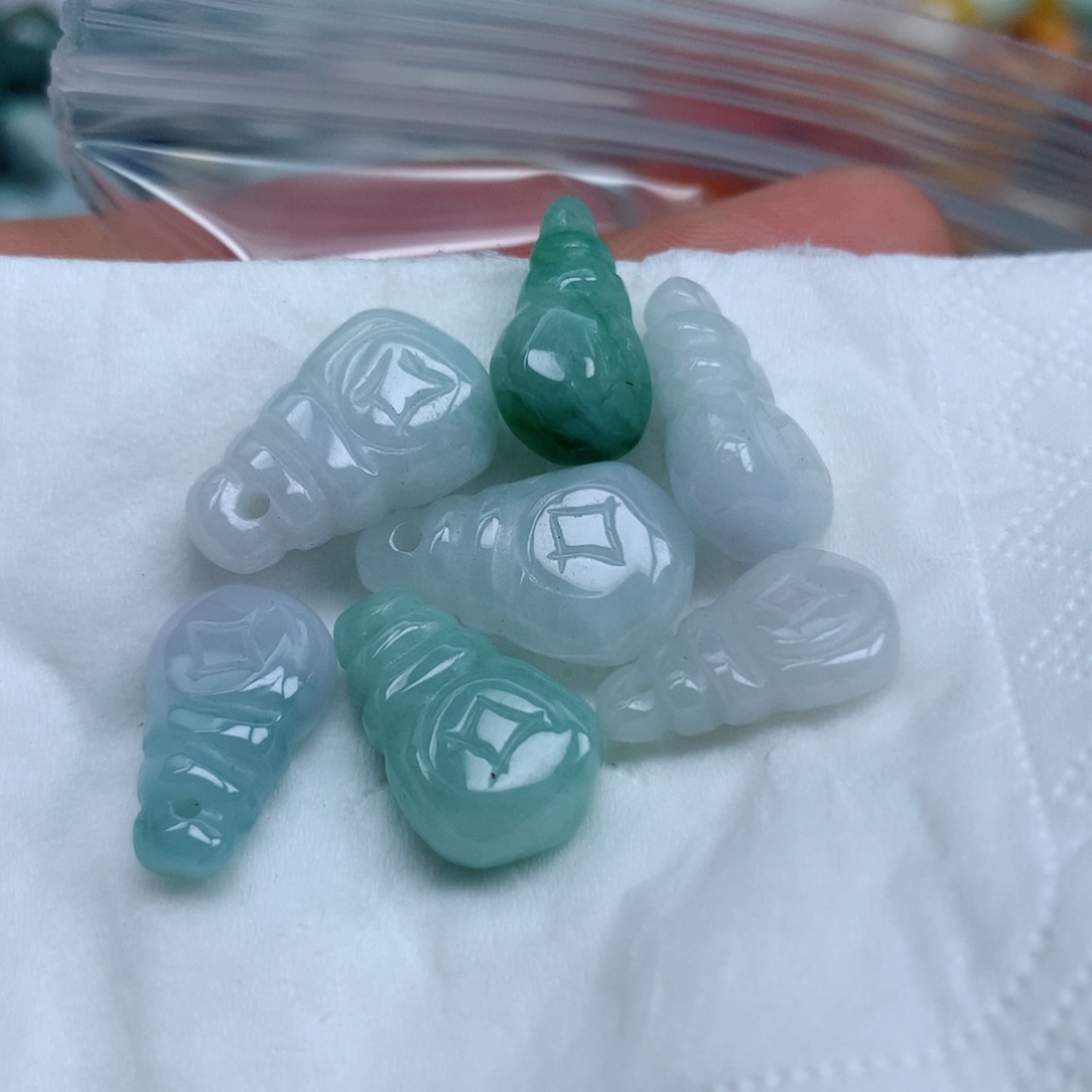 翡翠未镶嵌项链翡翠珠