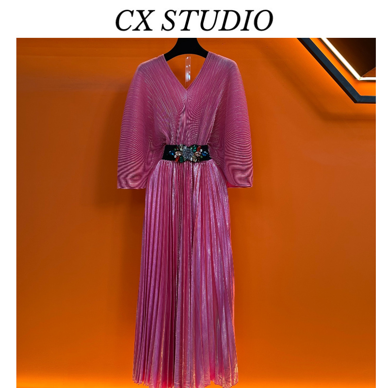 编码57 经典收腰轻奢时尚夏季连衣裙（定制女装）TG701