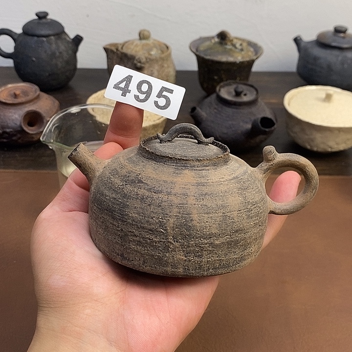 495紫砂壶放漏看好拍