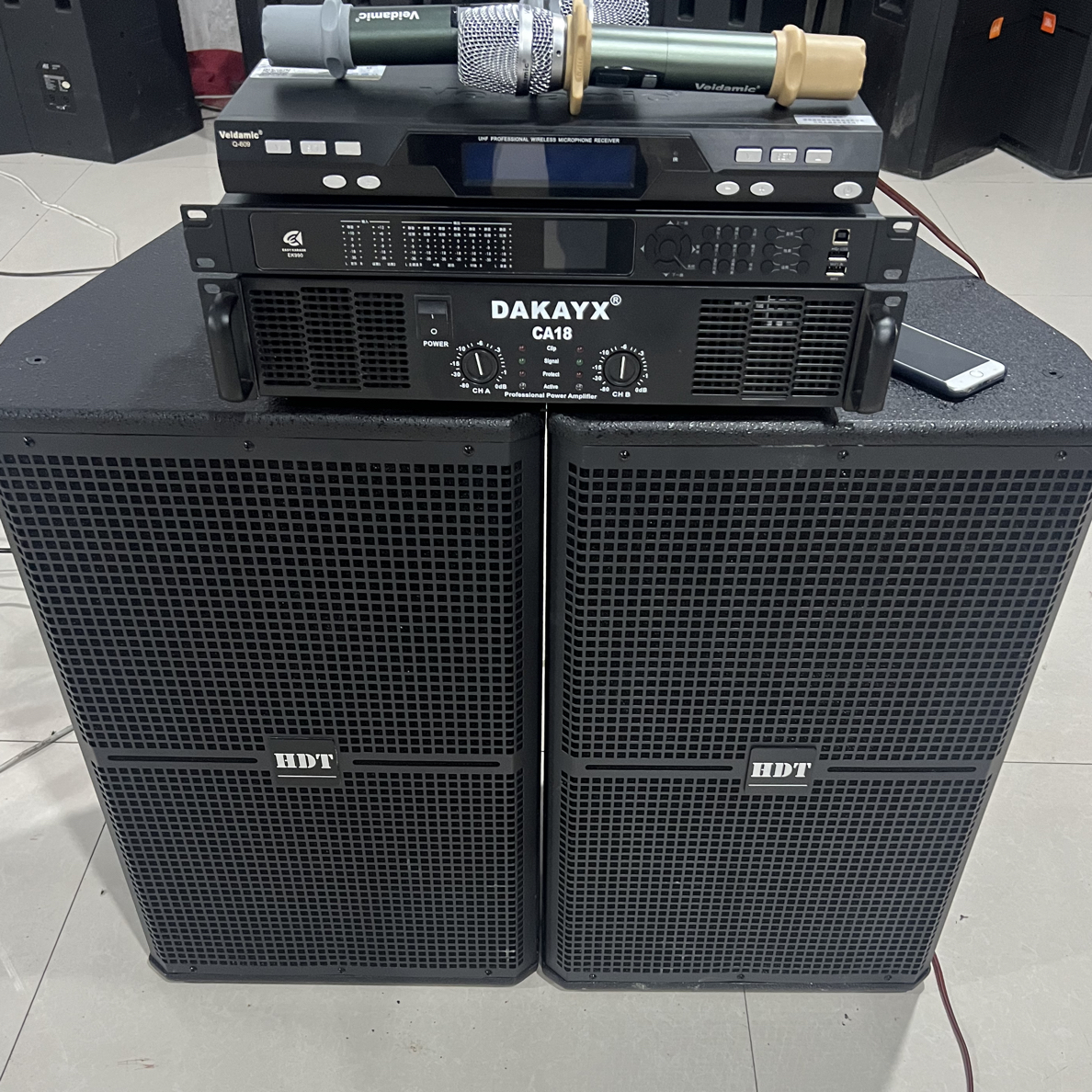 不包邮，HDT高端十五寸音响四件套