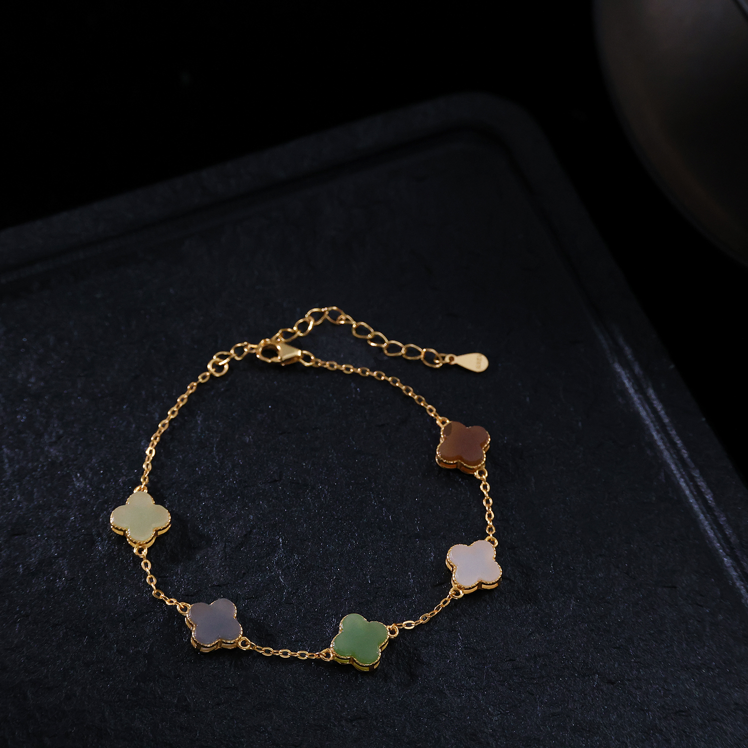 【思嘉】多宝系列·芳华多宝和田玉手链 |多样性发一AP0274