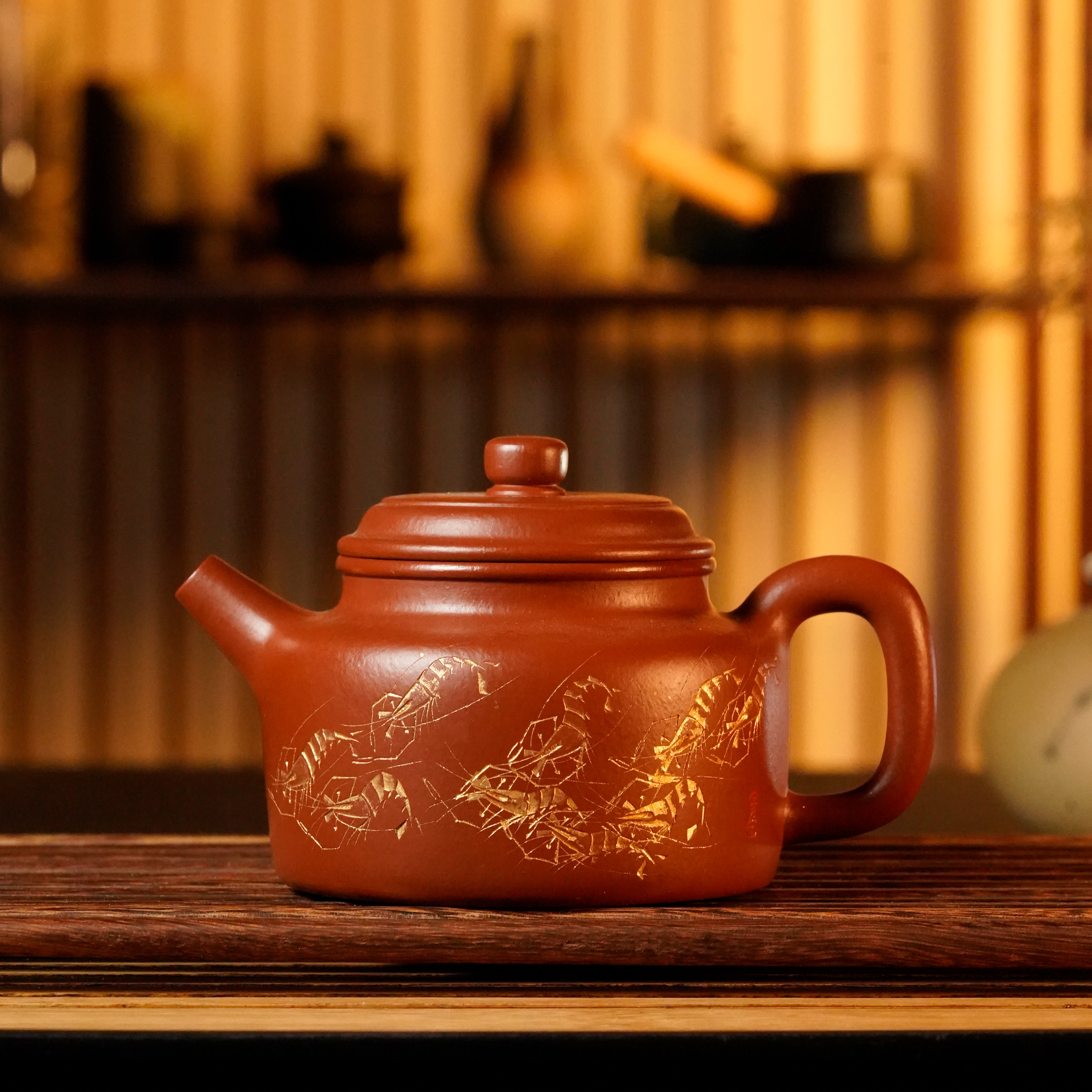 LLK-017 李立科    宜兴手工紫砂   德钟