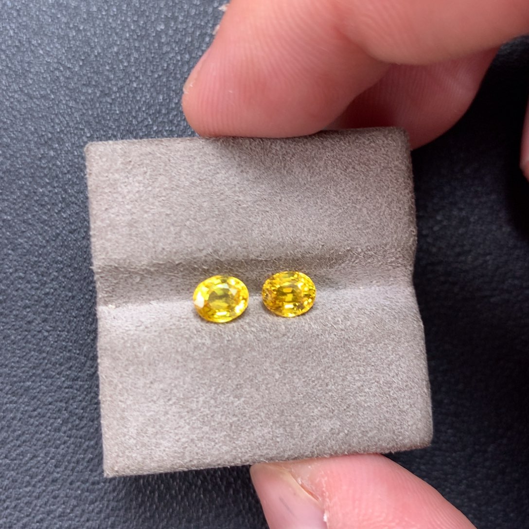 裸石彩色蓝宝石裸石1.3ct