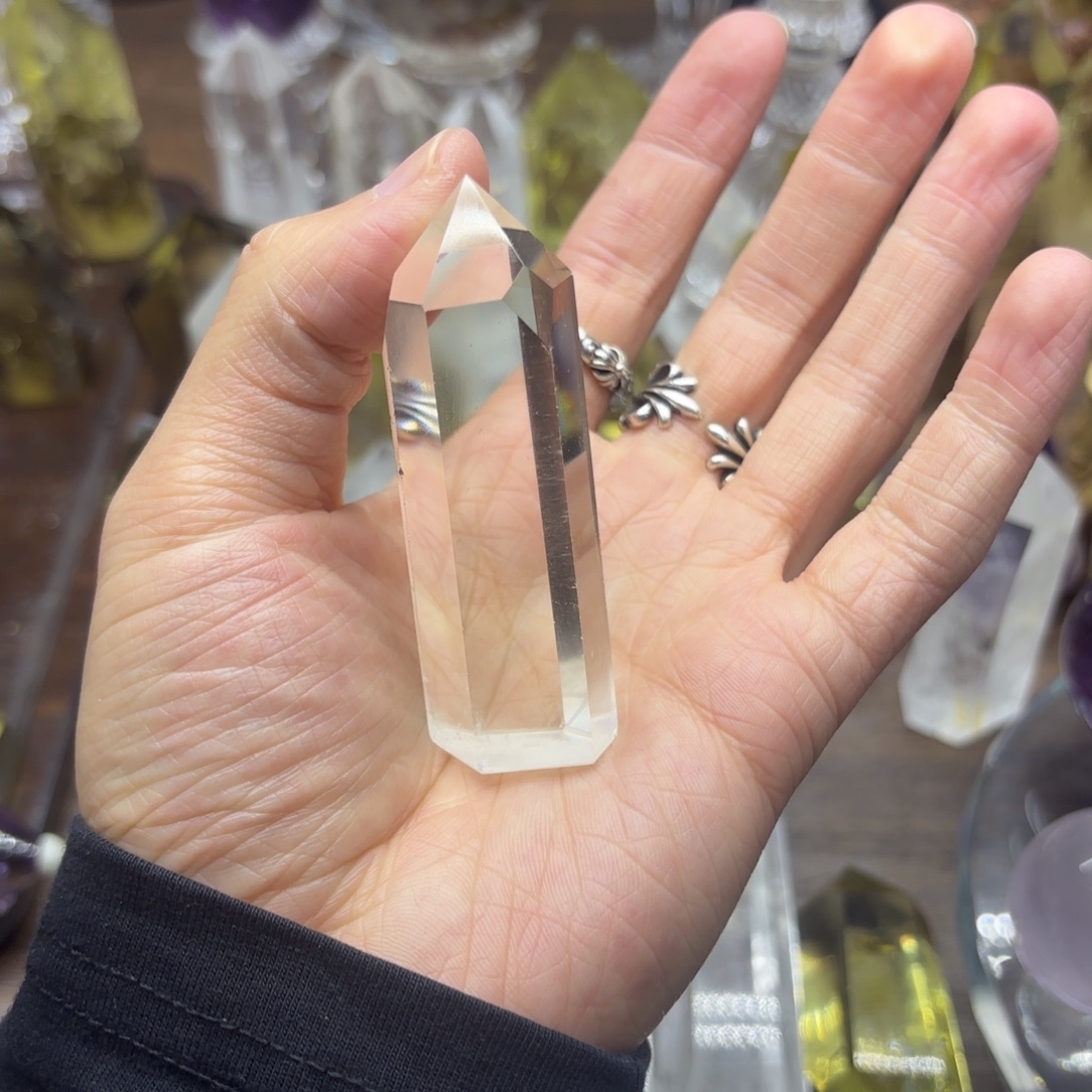 水晶未镶嵌珠宝半成品