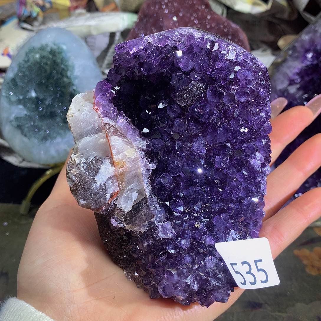 紫晶大型摆件（非配饰）未镶嵌