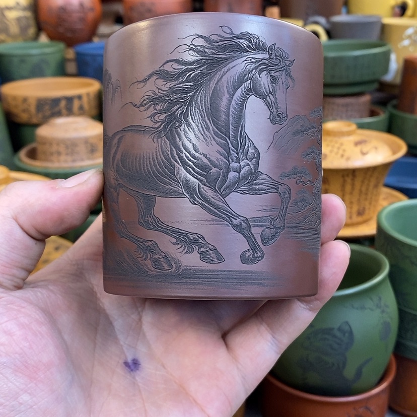 【闪购商品】紫砂杯子宜兴全手工紫砂杯