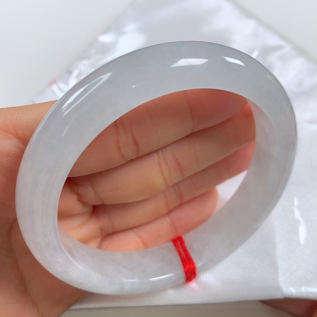 翡翠手镯未镶嵌 正圈⑨⑦