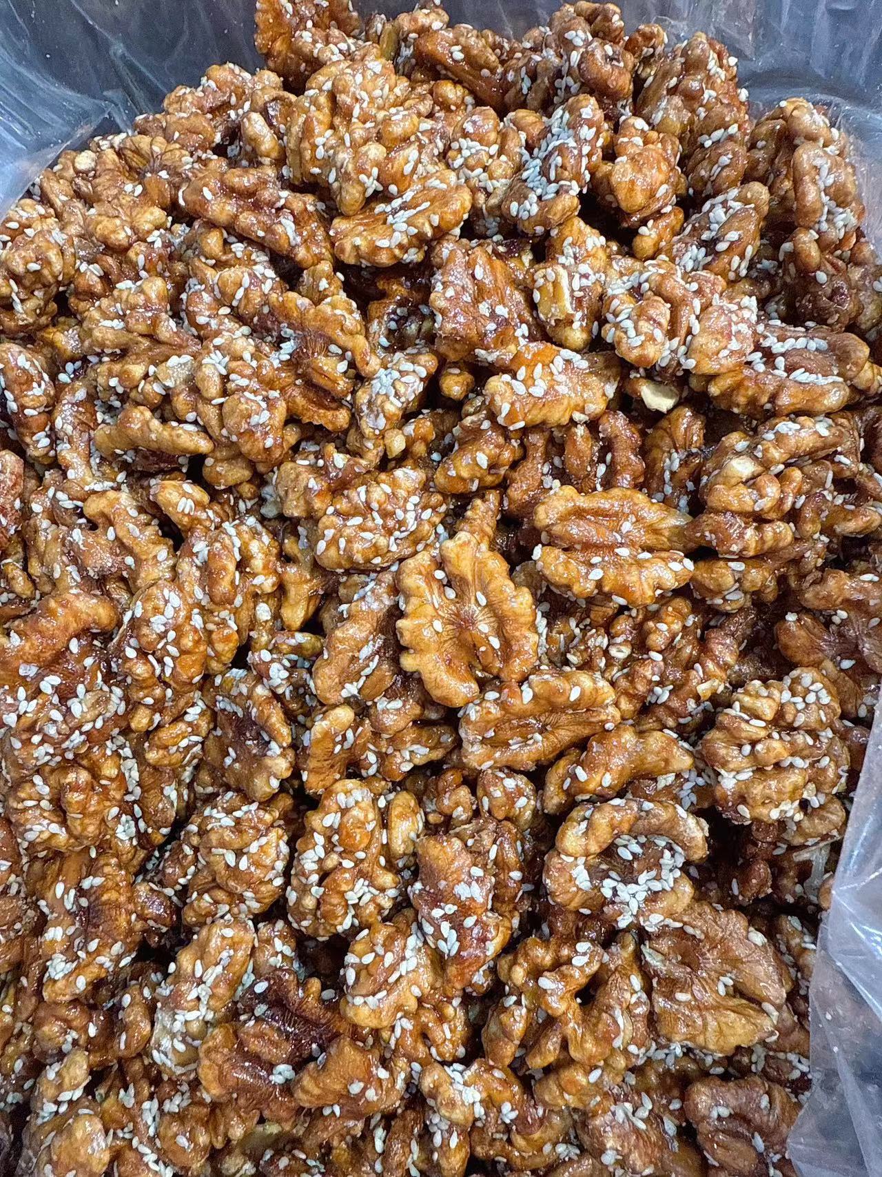 新籽芝麻琥珀核桃仁1斤（甜口）