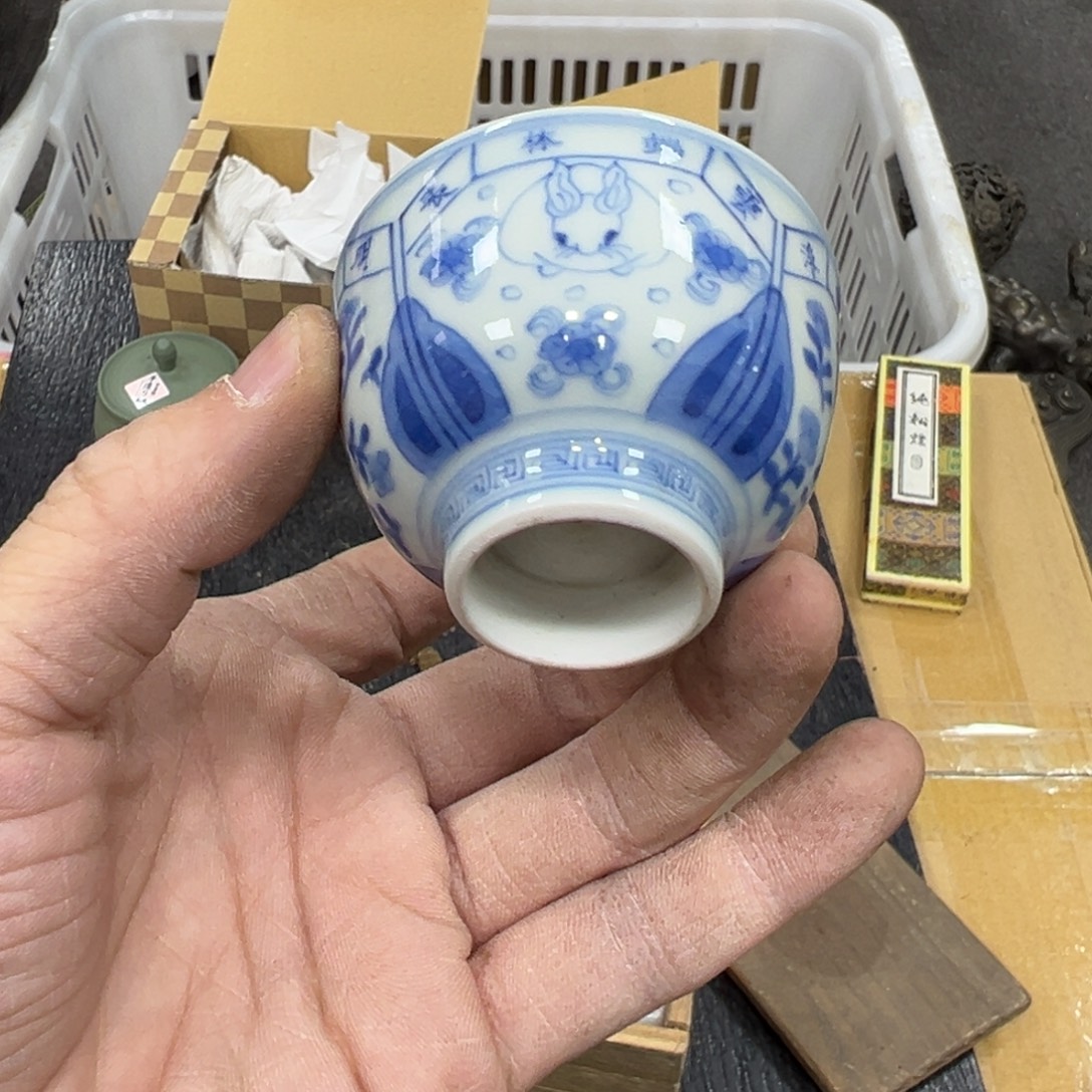陶瓷中古工艺品摆件