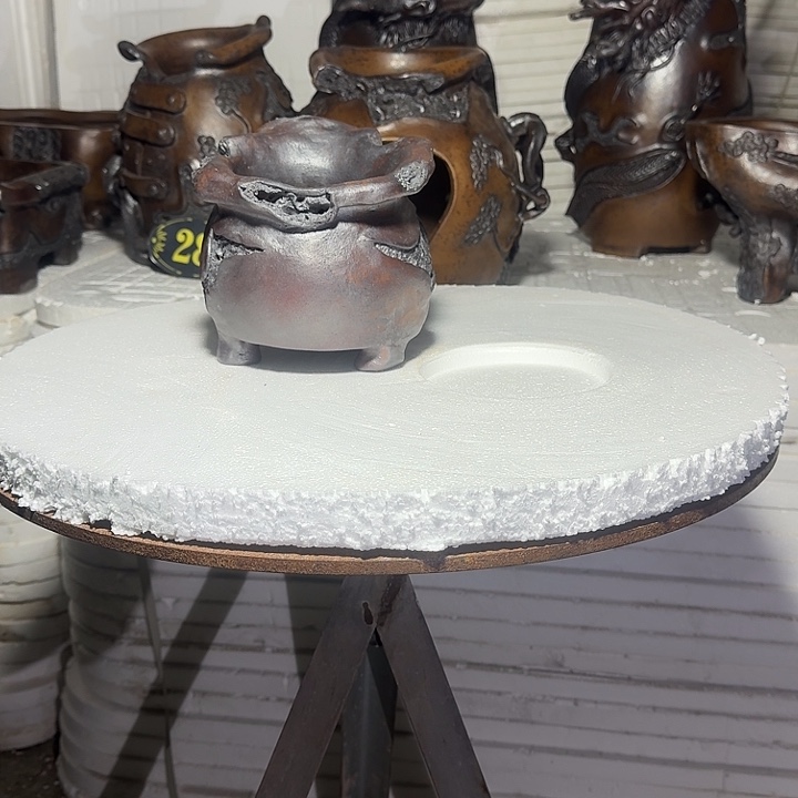 ｛***｝宜兴紫砂花盆盆艺