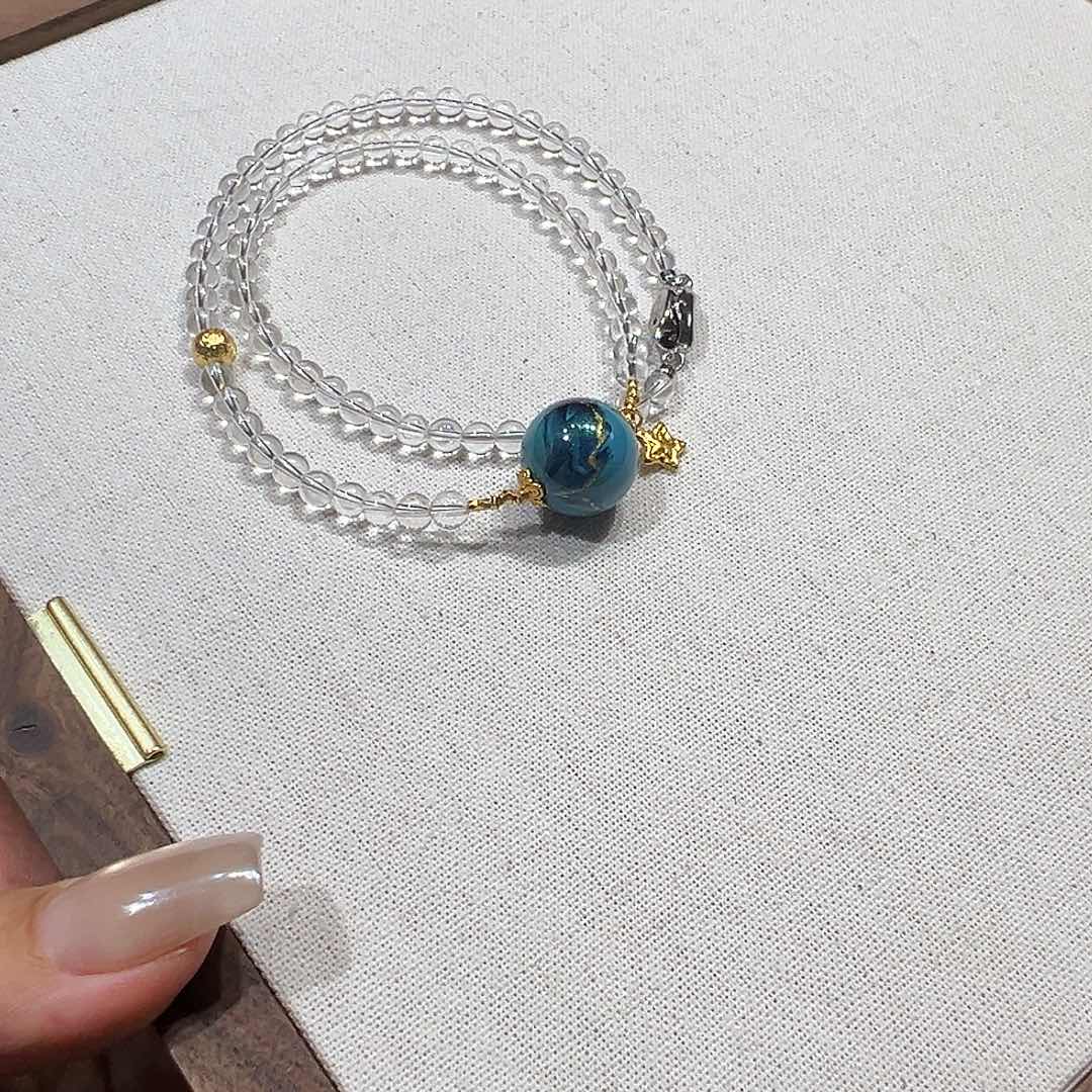 手链未镶嵌水晶白水晶项链