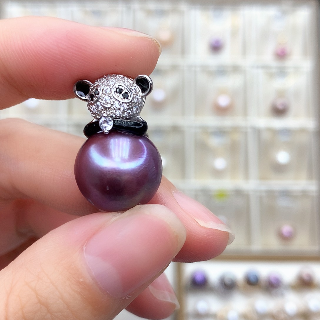 淡水珍珠颈饰合金