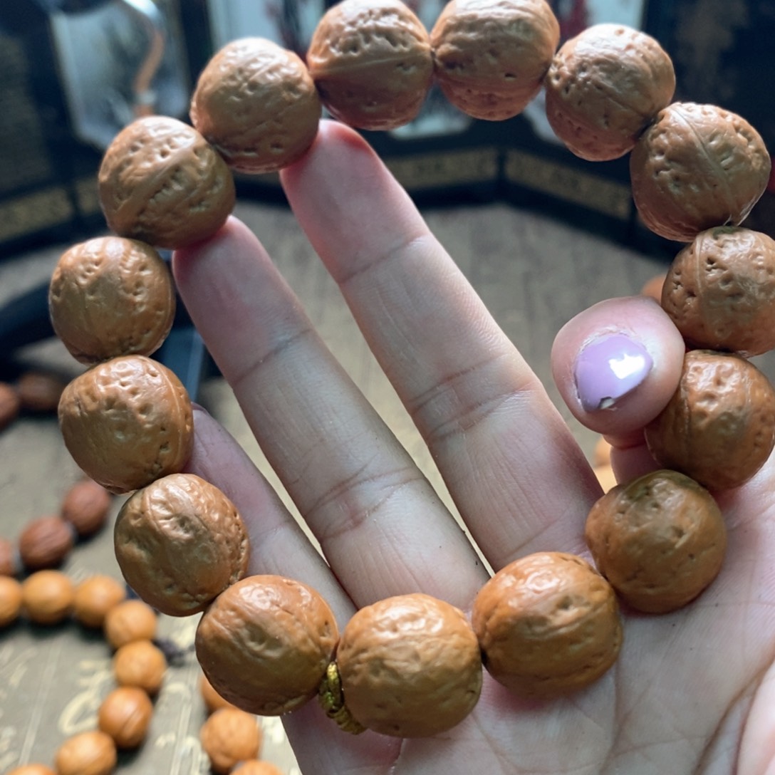 文玩核桃手串史*强文玩城的
