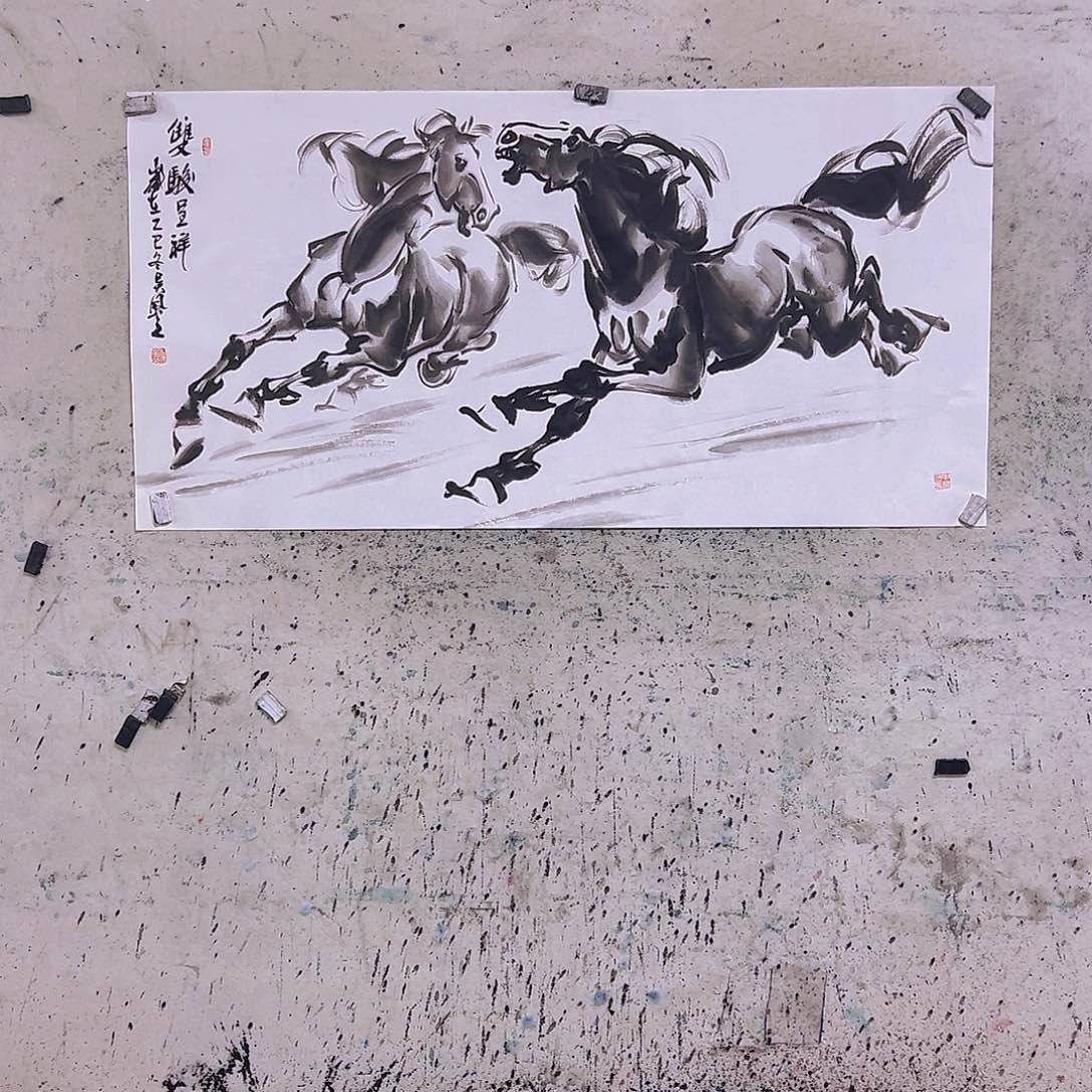 国画四尺138x70cmcm