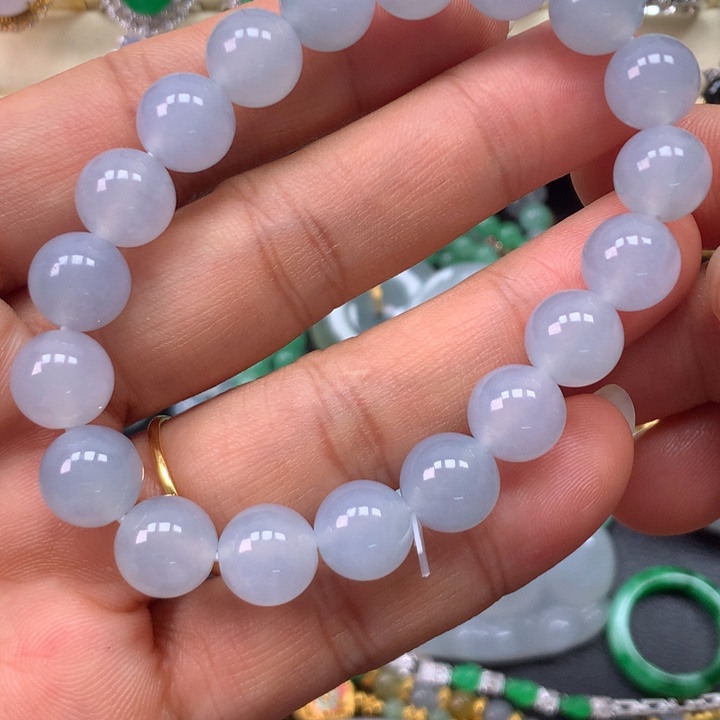 翡翠未镶嵌手链卡10