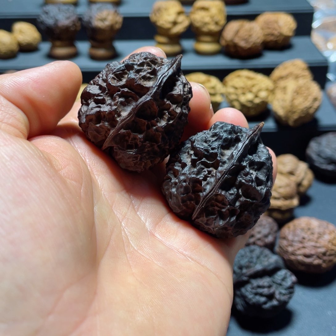 文玩核桃把件B三星堆36