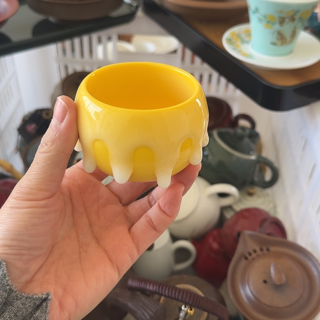 微瑕陶瓷茶具茶杯茶壶