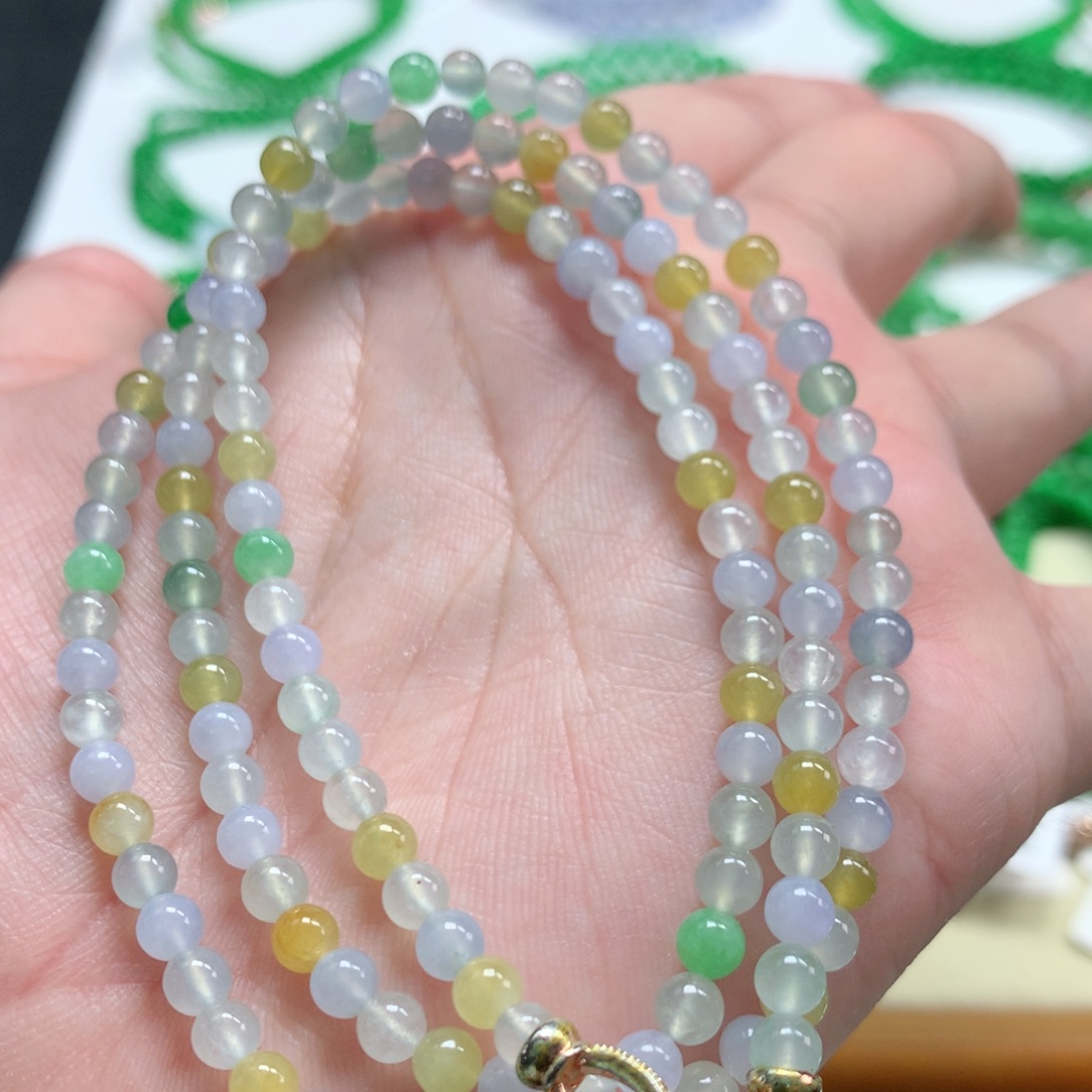 翡翠未镶嵌手链翡翠