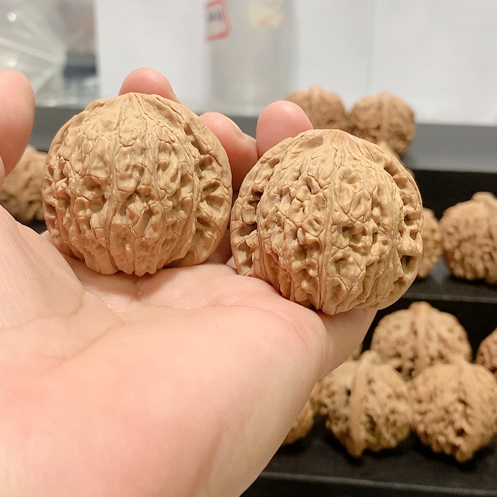 文玩核桃吊坠43绣球修