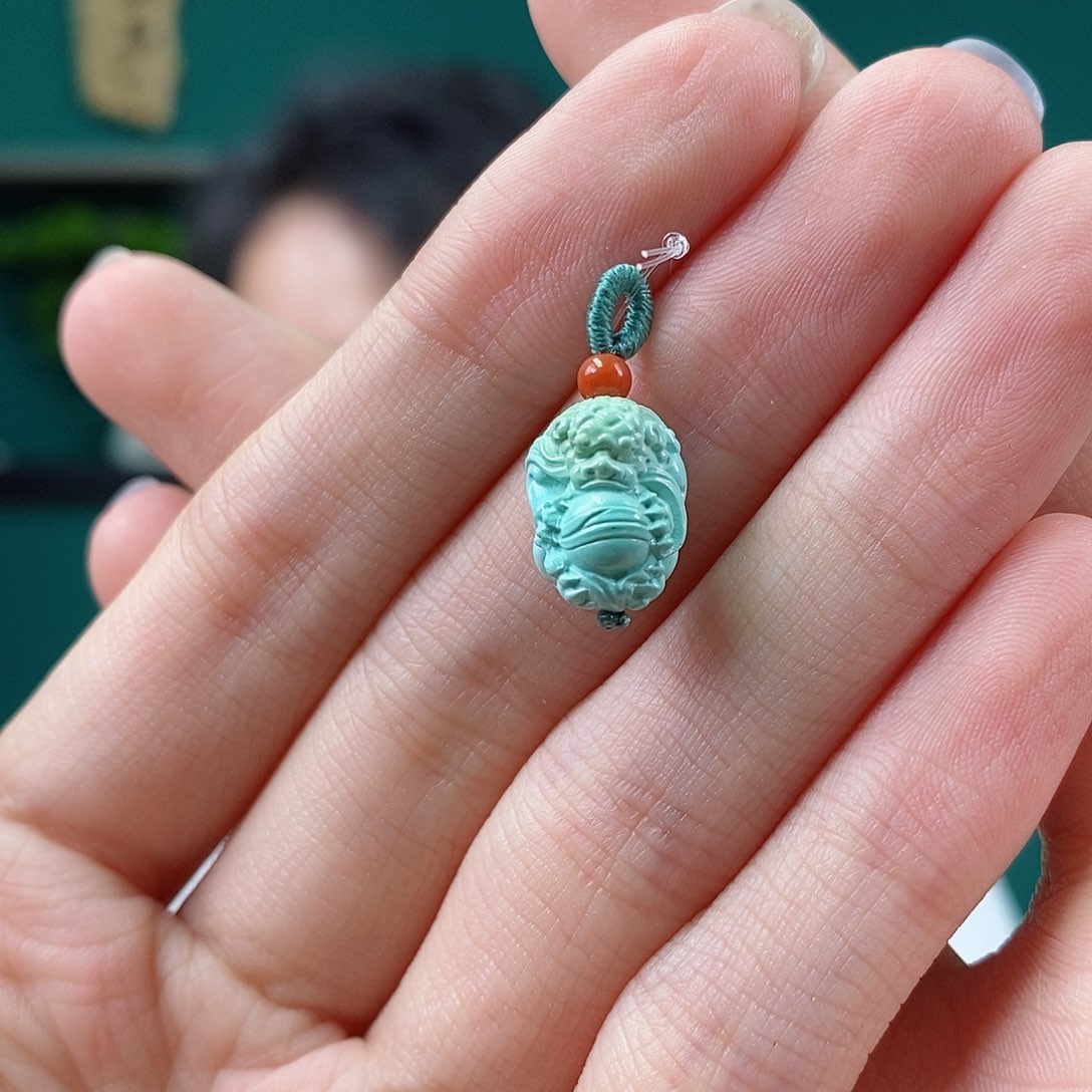 未镶嵌绿松石珠宝奇石