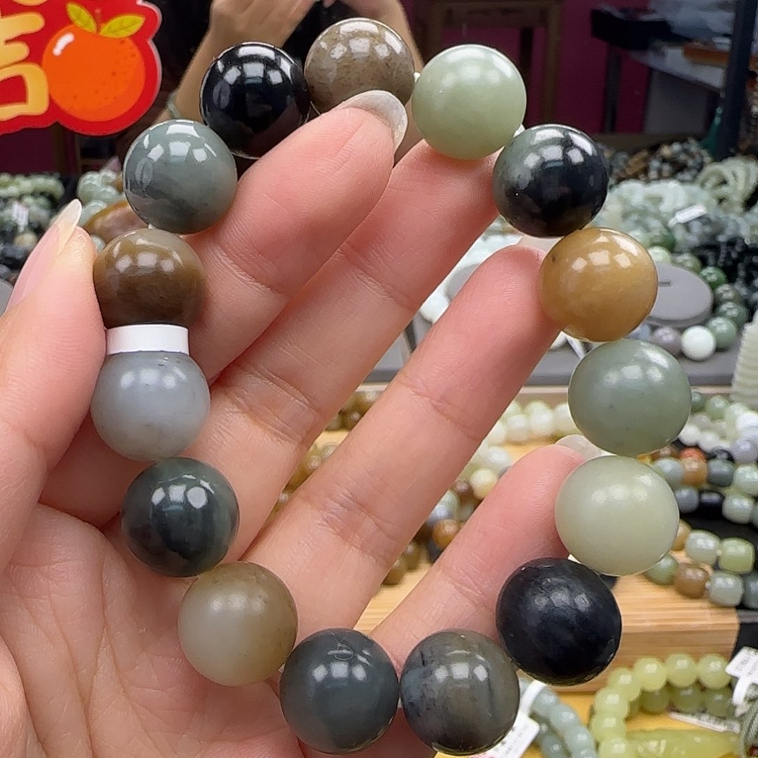 和田玉手链未镶嵌