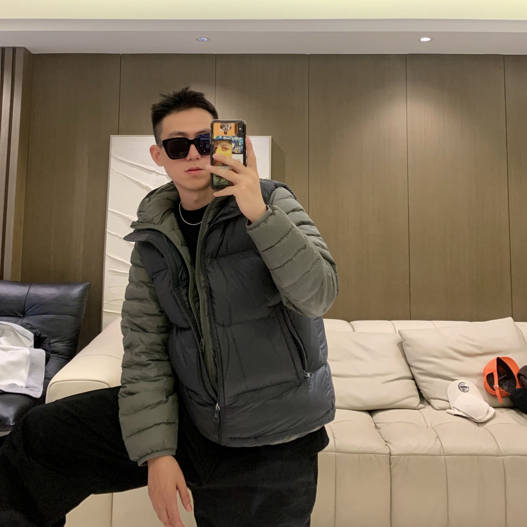 【JYEPRINCE李素景】男士新国标90白鸭绒宽松立领马甲保暖无袖外套