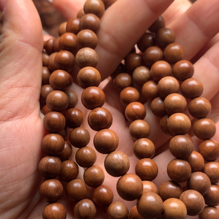 檀香木手串/手链老山檀木0.8瑕疵