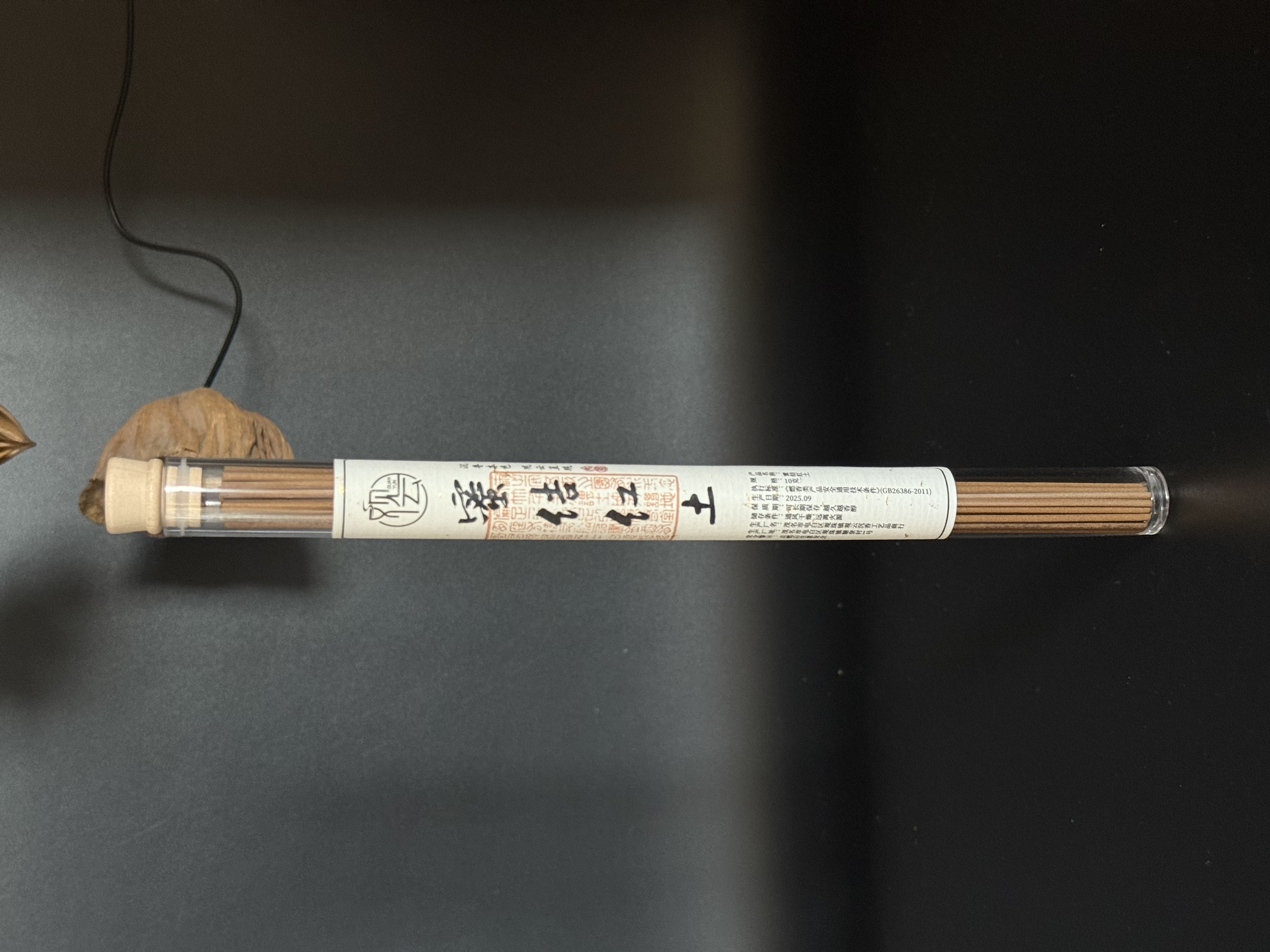 蜜结红土线香家用书房熏香持久留香10g