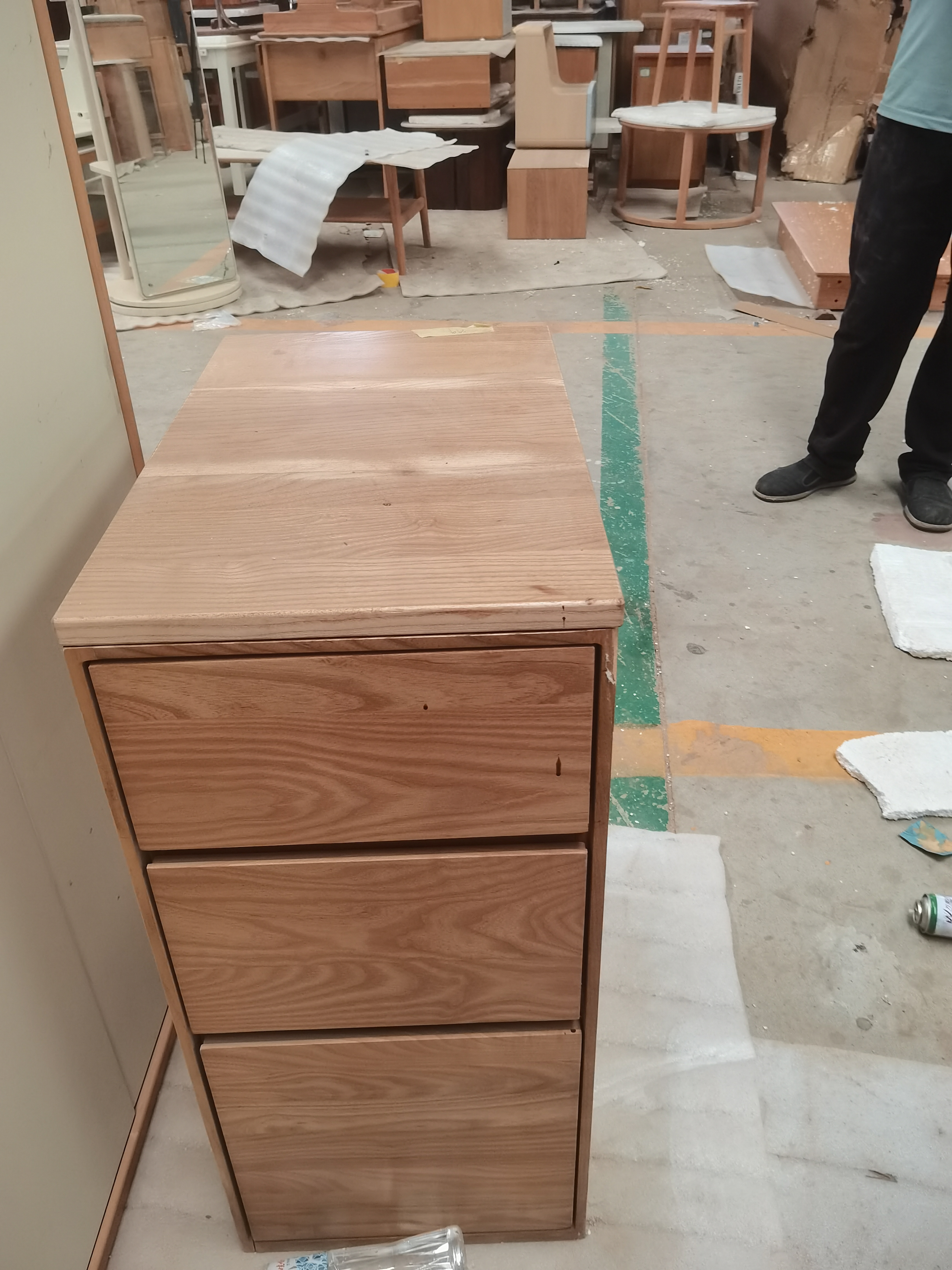 白蜡斗柜35*56*75瑕疵无售后