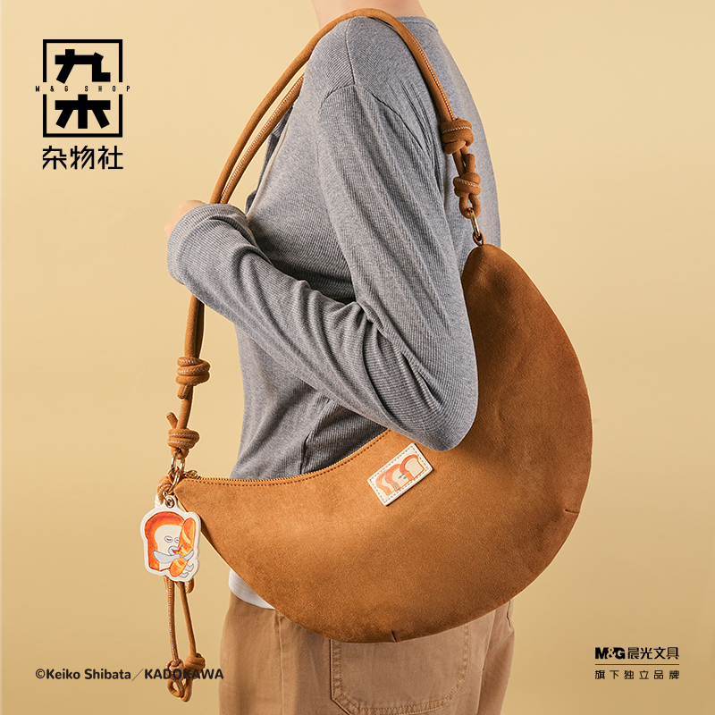 九木杂物社单肩包面包造型包包腋下通勤包女挎包手机小斜挎包包袋