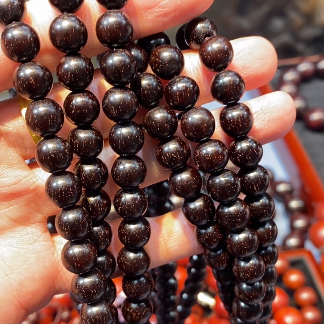 小叶紫檀手串/手链0.8x108暴星福利