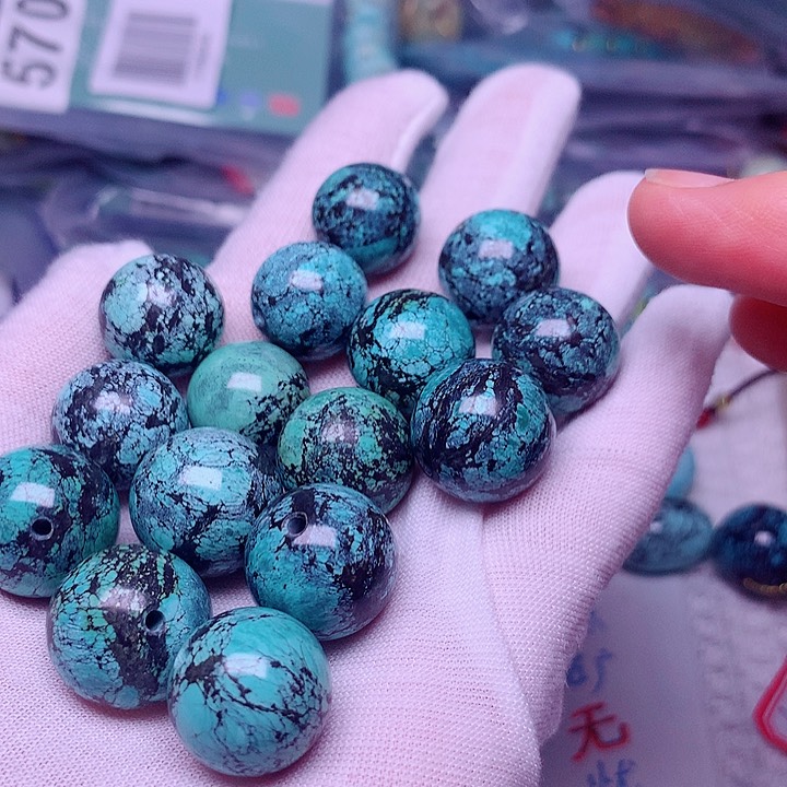 未镶嵌绿松石珠宝奇石孙*。