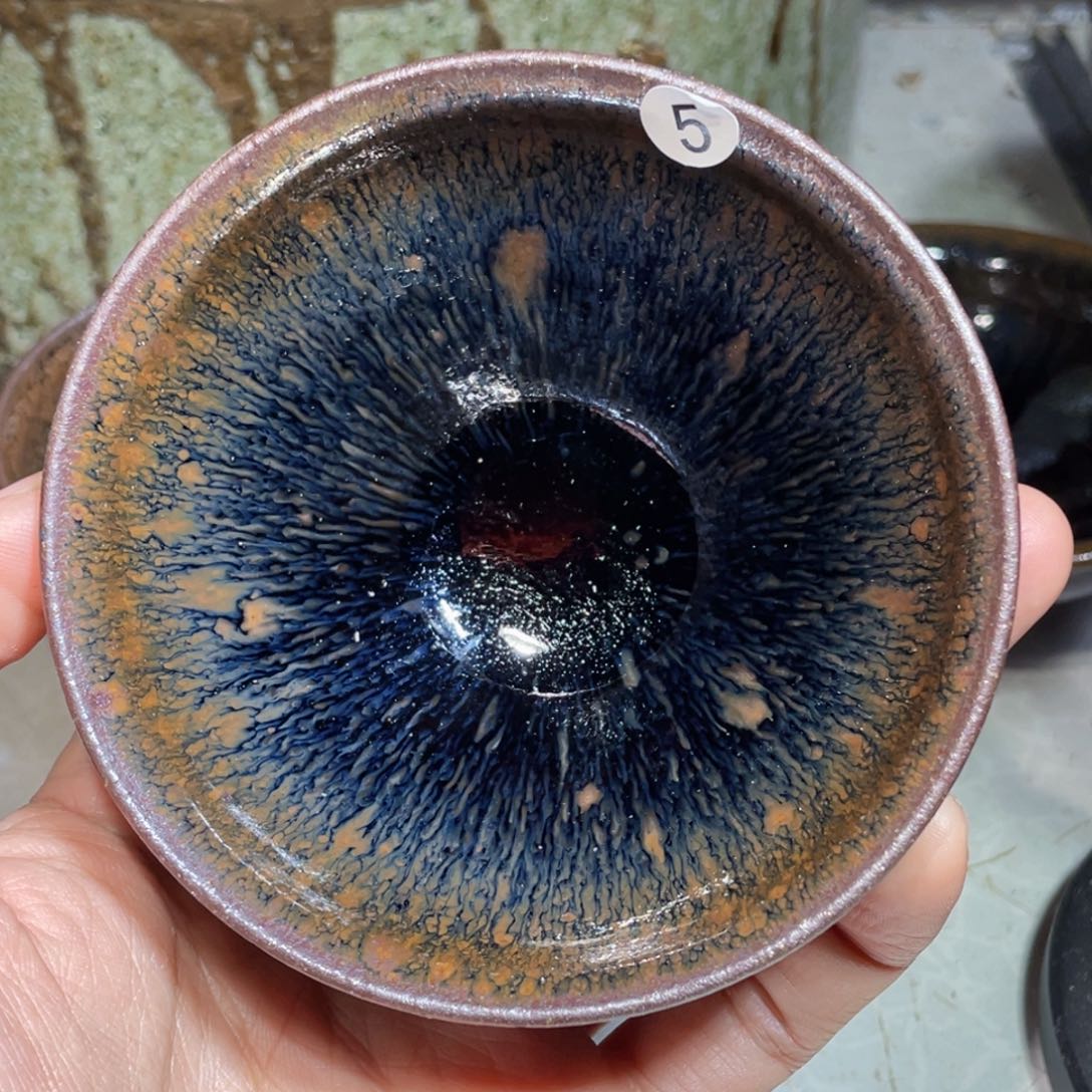 茶盏龙窑柴烧建盏5